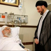 عيادة العلماء والشخصيات للإمام الخامنئي حفظه الله في المستشفى